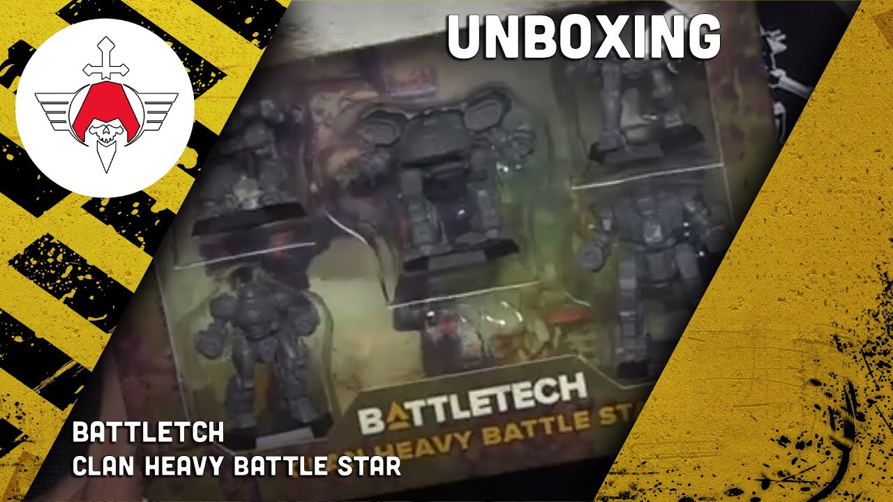 Battletech: Clan Heavy Battle Star - Unboxing