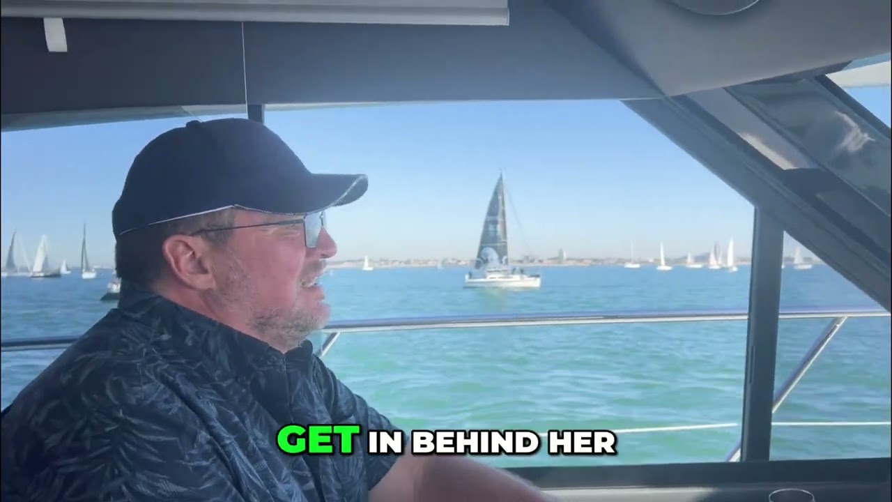 Sailing the Melbourne to Geelong Race: Tips, Tricks & Thrills! #shorts