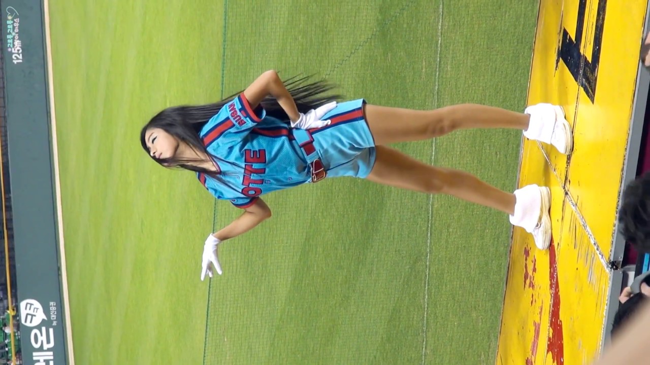 120921 치어리더 김연정 롯데시절 - 2HOT@잠실야구장