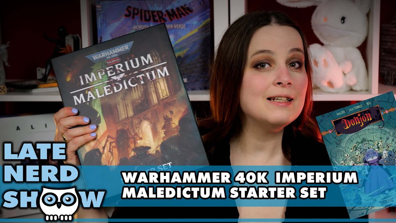 Warhammer 40K: Starter Set für Imperium Maledictum und mehr Donjon - Late Nerd Show Reviews