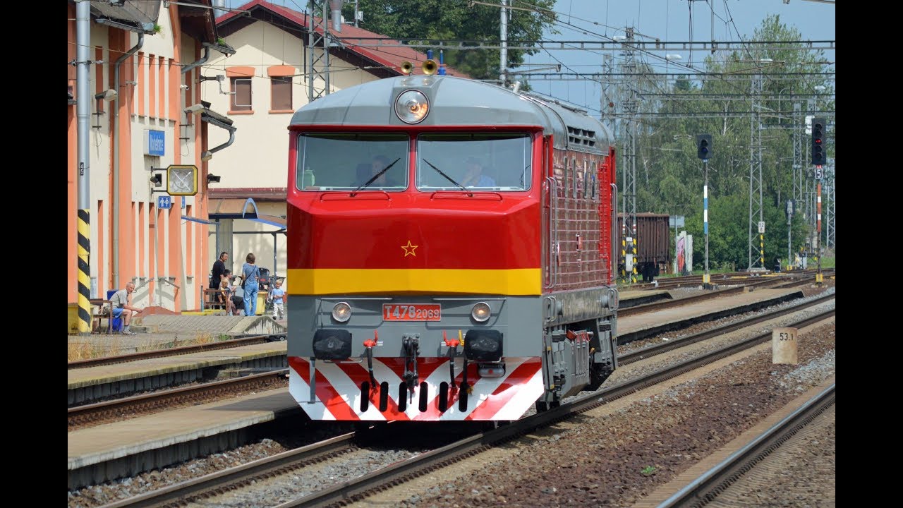 Vlaky Mohelnice (trať 270) 21.7.2017