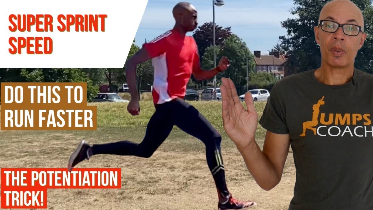 DO THIS TO SPRINT FASTER! - THE POTENTIATION EXPERIMENT (DOES IT WORK?🤔 🧑‍🔬 📖