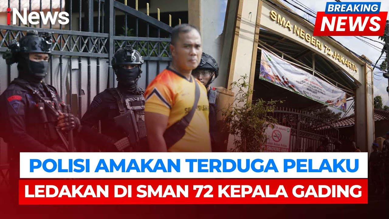 Ledakan di SMAN 72 Kelapa Gading, 1 Terduga Pelaku Diamankan Polisi | Breaking News (7/11)