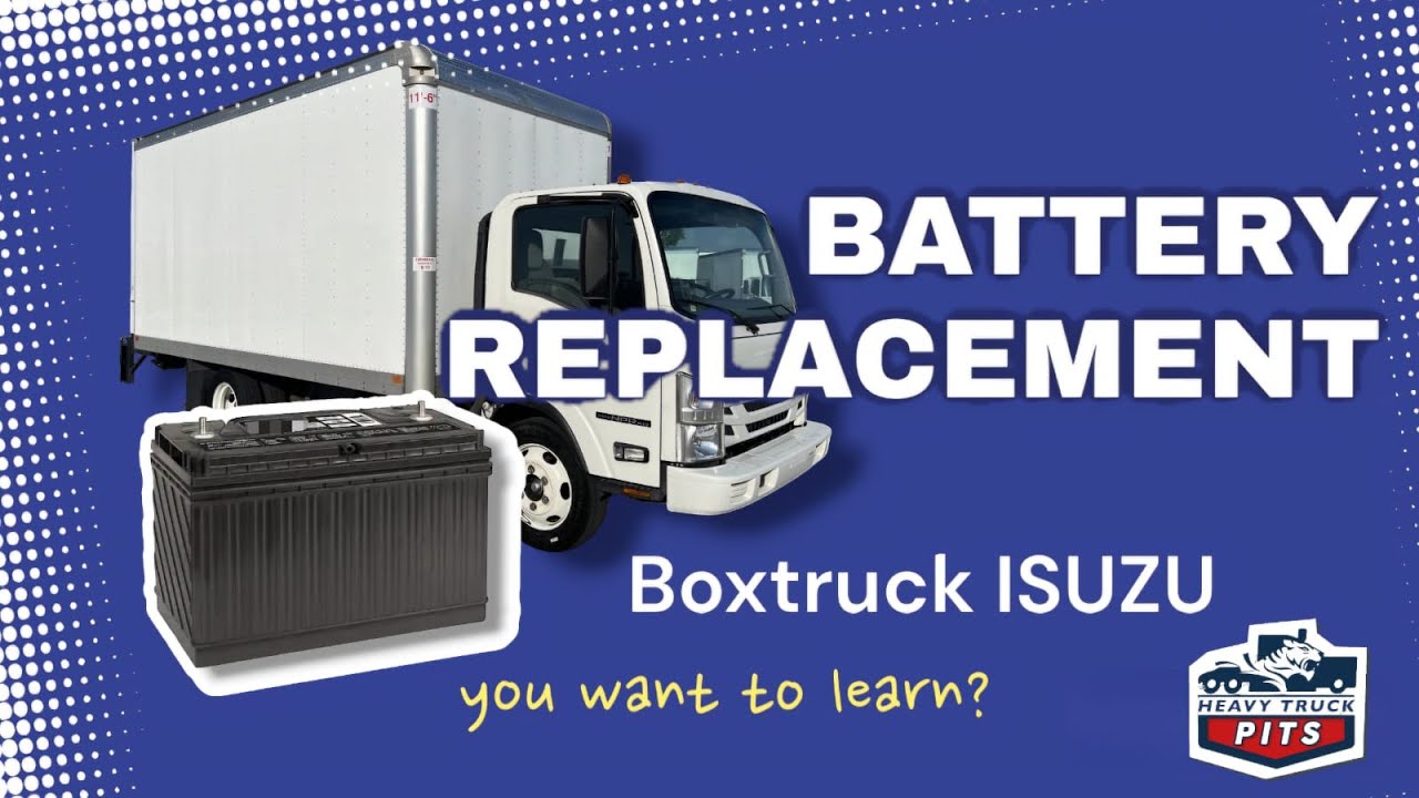 BATTERY REPLACEMENT - ISUZU