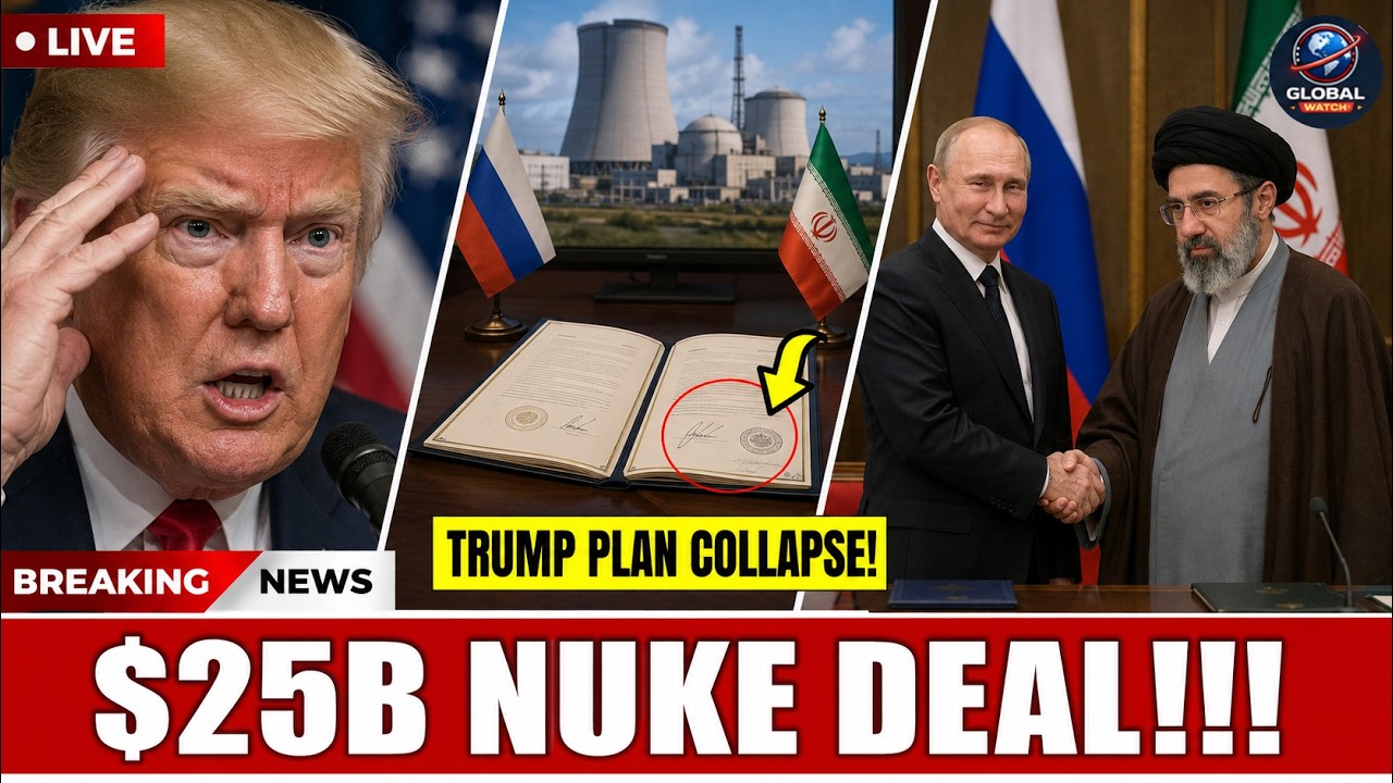 Donald Trump Is PANICKING &mdash; Putin Signs $25B Nuke Deal With Iran!!!