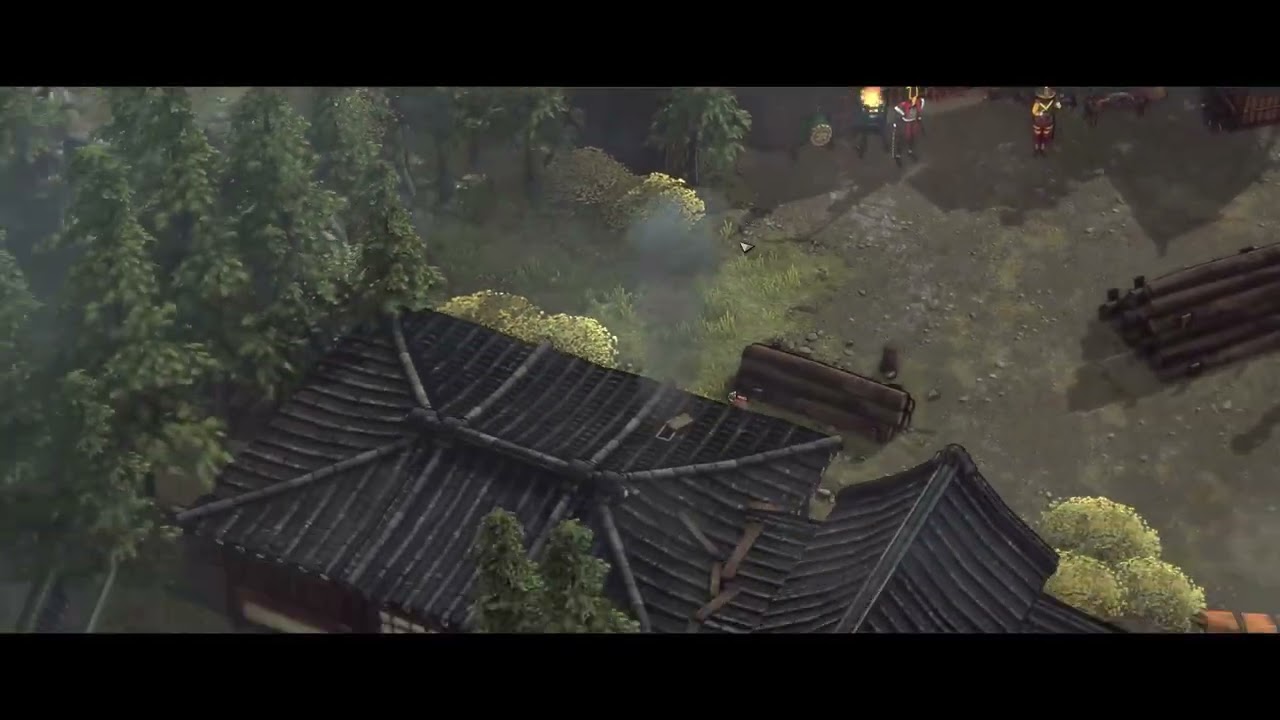 Shadow Tactics Aiko's Choice Hana Gakuen speedrun @02:06 (hardcore)