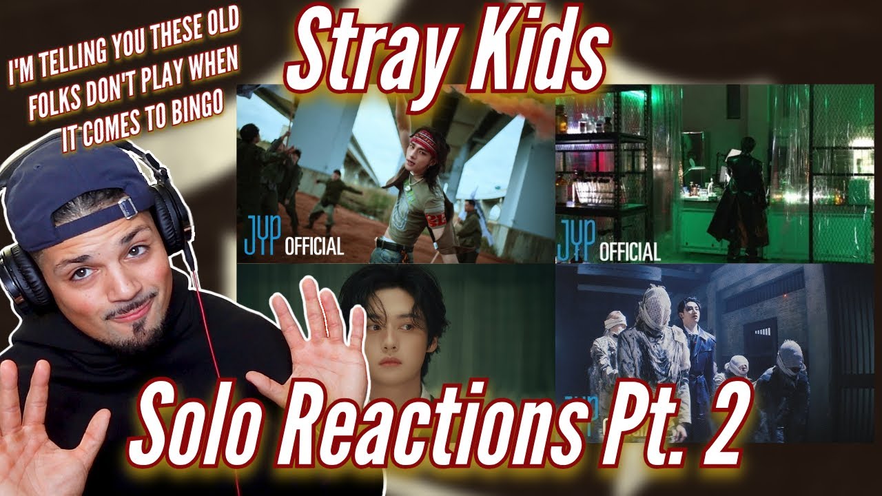Stray Kids Solos Reaction Part. 2 !!! | Hyunjin, Changbin, Lee Know, & Bang Chan Solo Songs!!!!!!!