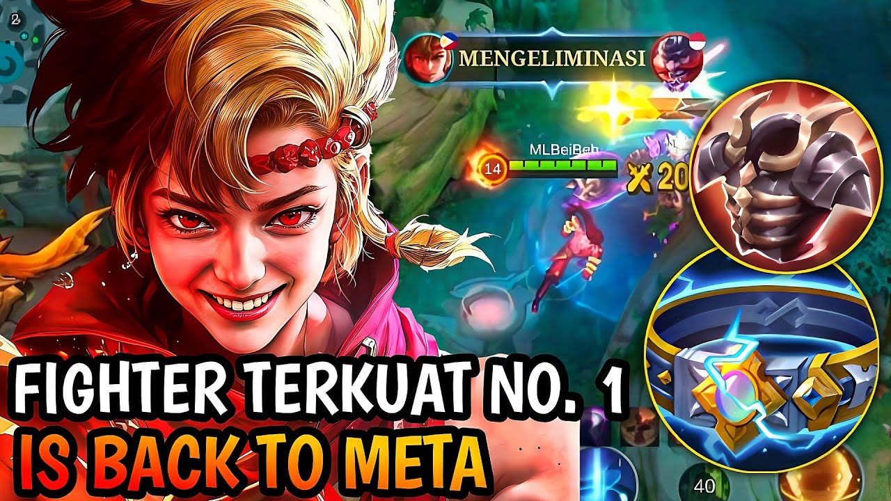 MODAL TANGAN KOSONG MUSUH PADA SEMPOYONG!INI DIA YIN BUILD PREMAN EXP KUAT TERBARU| MLBB