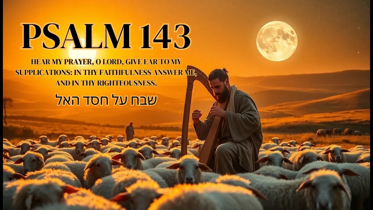 🔥 Hear the power of Psalm 143 sung | Deep Hebrew Music