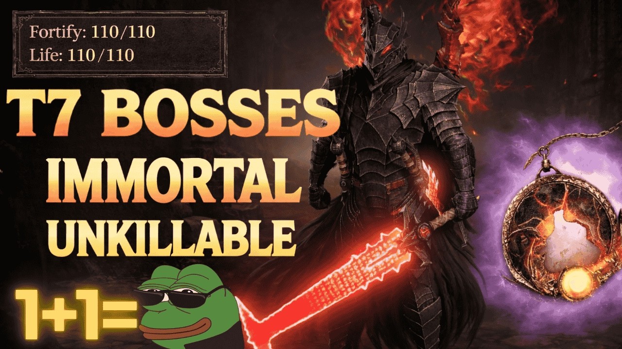 THE IMMORTAL BARB IS BACK - EASY T7 BOSSES THE UNKILLABLE Build