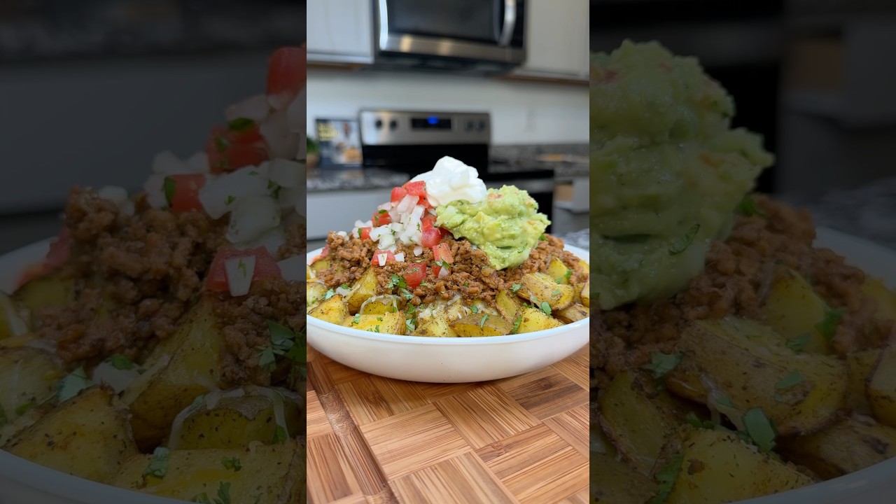 Ground Turkey Potato Bowls #recipe