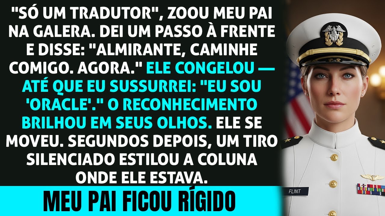 Para meu pai, eu era só “o tradutor” — mas um almirante expôs a missão secreta por trás disso.