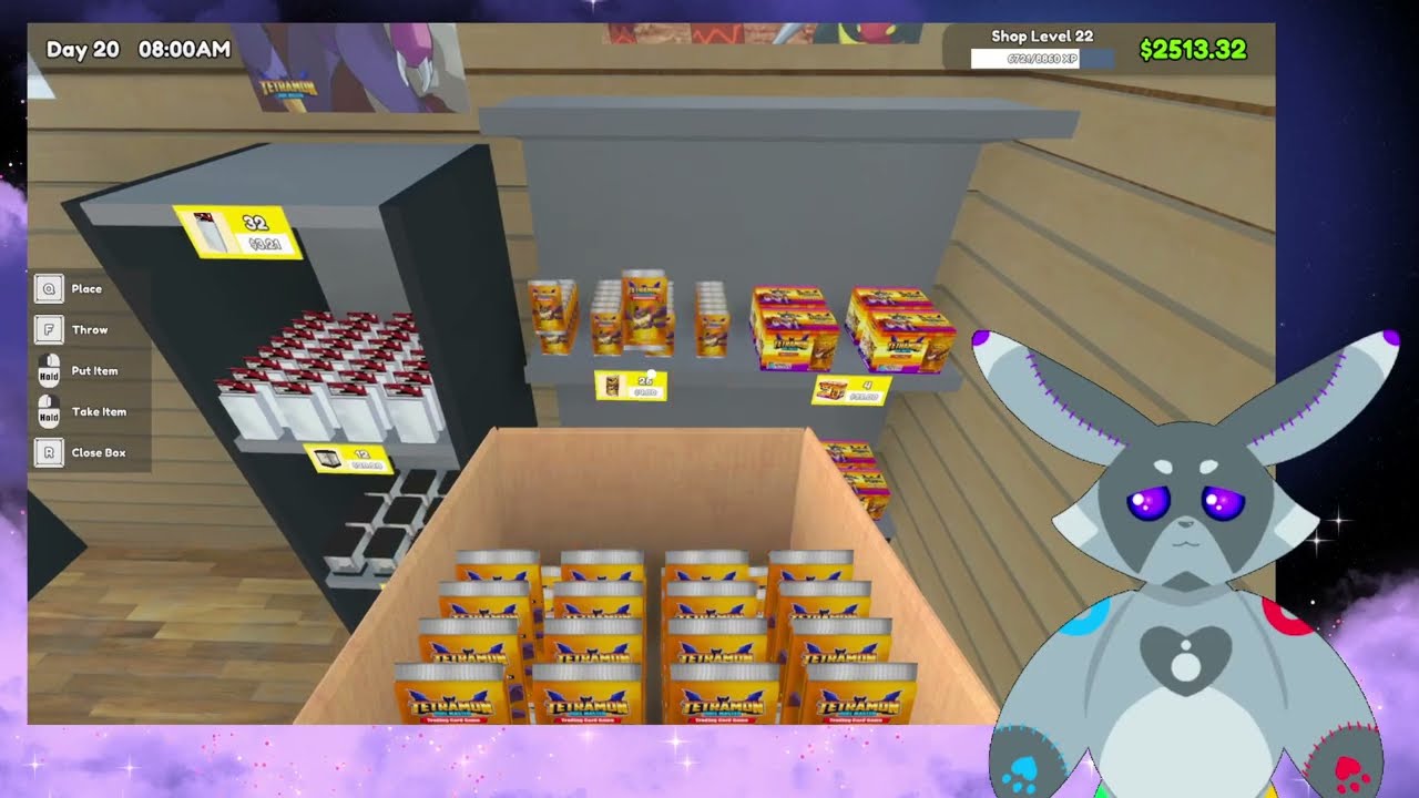 Playing TCG Shop Simulator - VOD