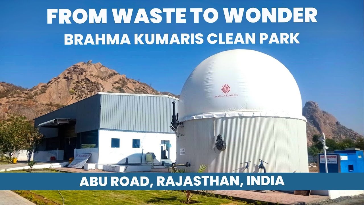 From Waste to Wonder ♻️ | Brahma Kumaris Clean Park, Abu Road