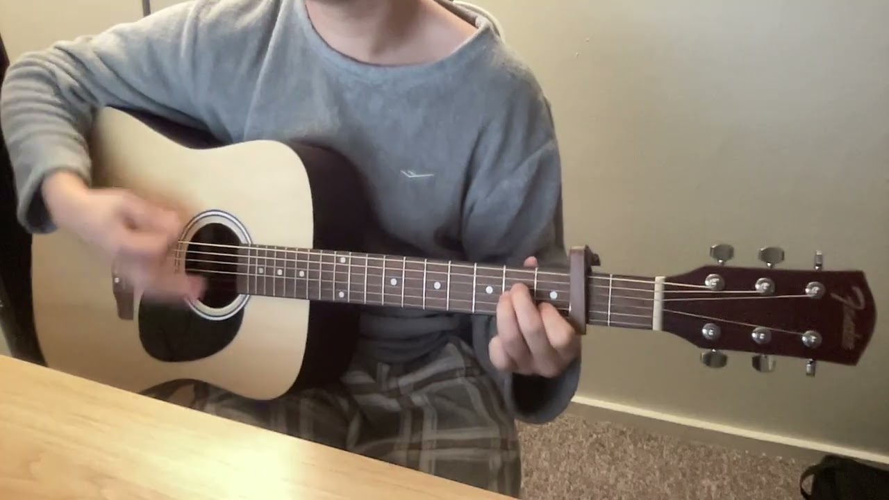 기타연습 - 유재하 - 사랑하기 때문에