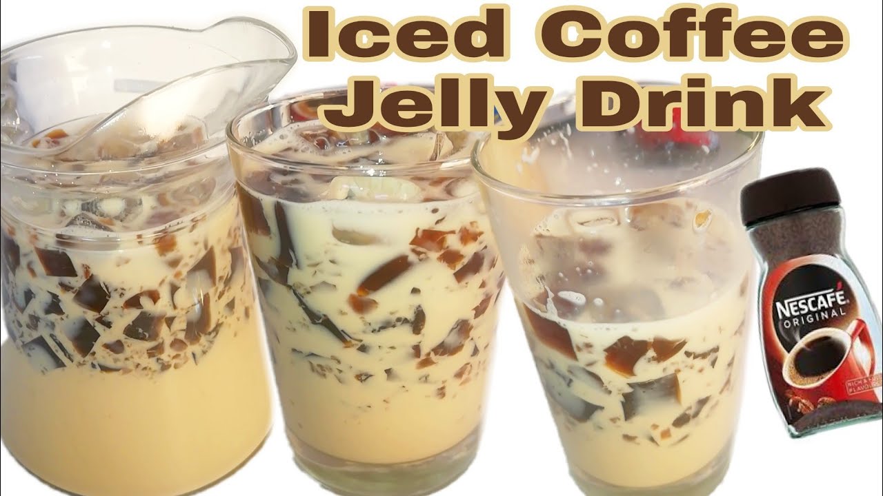 Coffee Jelly Drink | Iced Coffee Jelly | How to make Coffee Jelly Drink