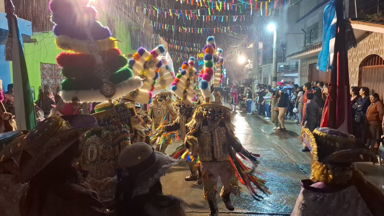 Despedida de los Negritos de Huánuco a FULL LLUVIA cofradía niño Jesús SALVADOR del 11 al 15 d enero