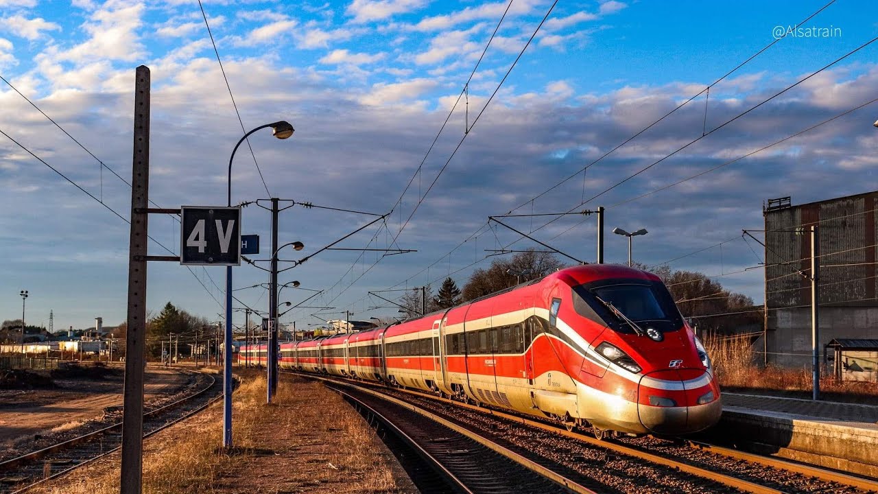 98. Essais du Zefiro, Sybics à gogo et Voyageurs...  Des Trains Intéressant du 03 au 12 Janvier 2020