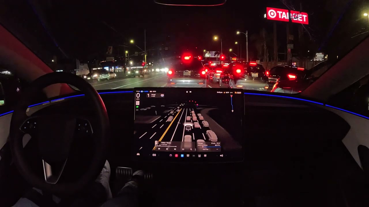 Tesla FSD 13.2: 50 Minutes of driving with zero interventions