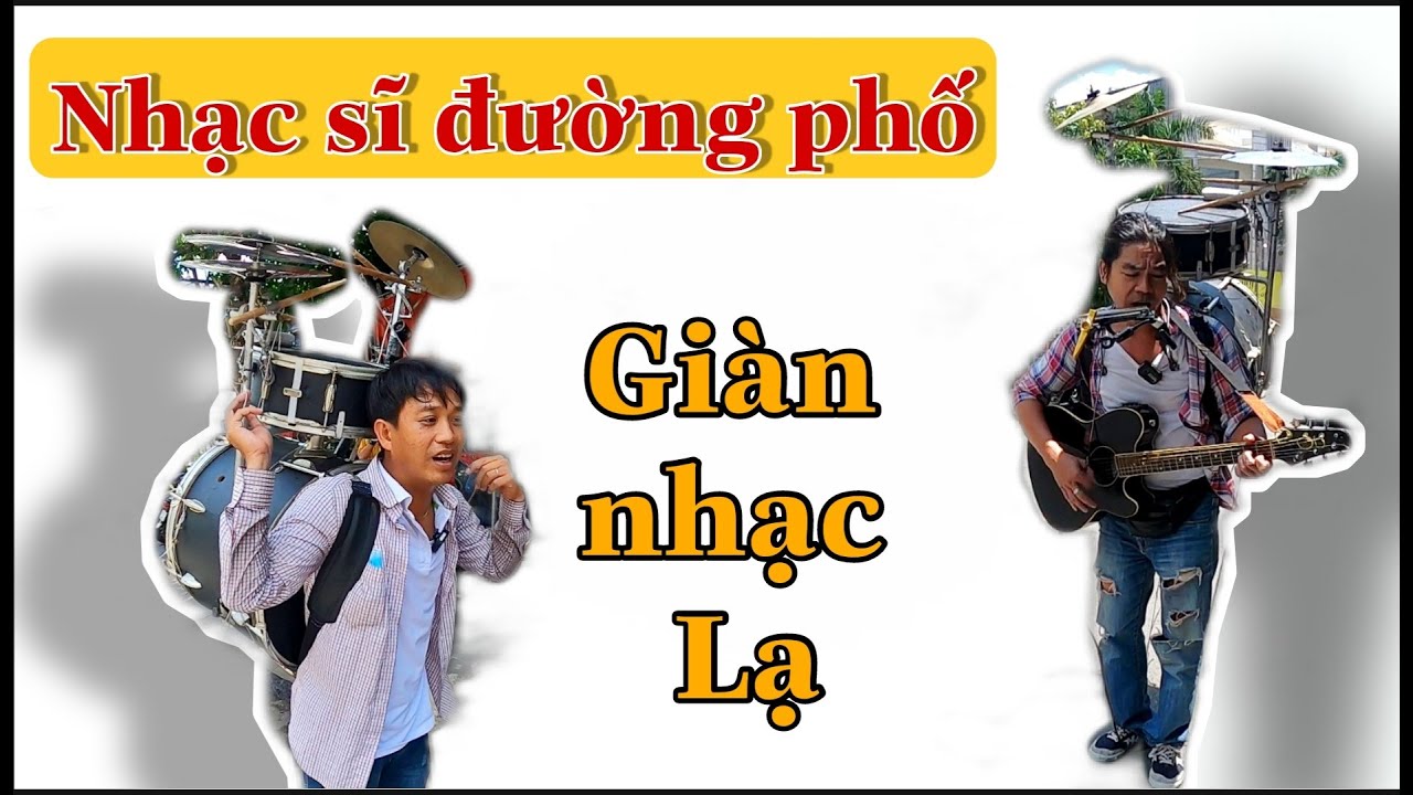 Nhạc sĩ ĐƯỜNG PHỐ chơi giàn nhạc Độc lạ cực đỉnh có một không hai náo động của khu phố