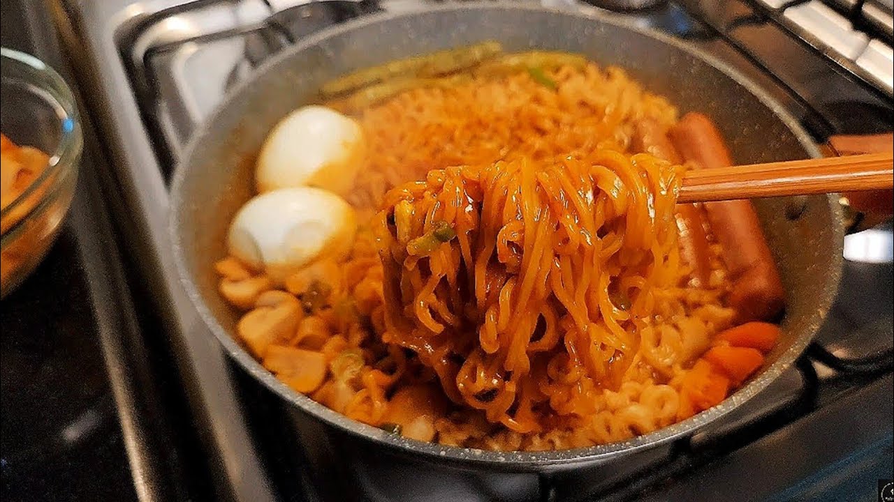 Ultimate Ramen ASMR | Spicy Noodle Recipe + Satisfying Cooking Sounds | Learn Easy Cooking
