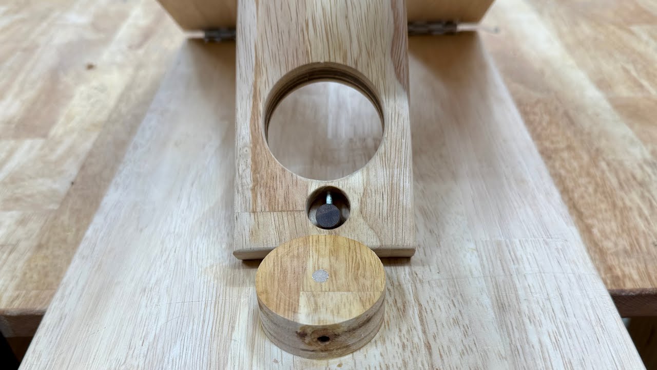 Изготовление уникальной защелки и навыков / Деревообработка своими руками