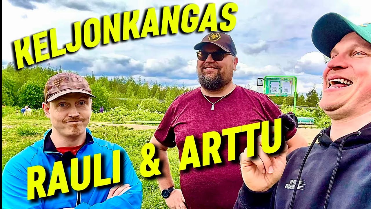 🔥 RIKU, RAULI JA ARTTU HEITTÄÄ FRISBEETÄ JYVÄSKYLÄSSÄ! 🔥