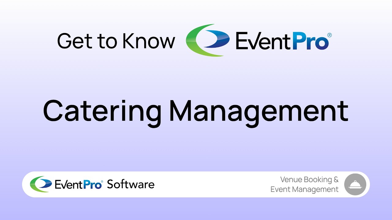 Catering Management: EventPro Software