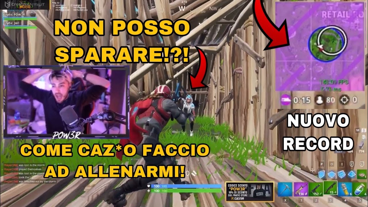 ASSURDO! NUOVO RECORD 80 PLAYER NELL’ULTIMA SAFE SERVER PRIVATI DI POW3R! NEZAK DOPPIA KILL CON 1HP!
