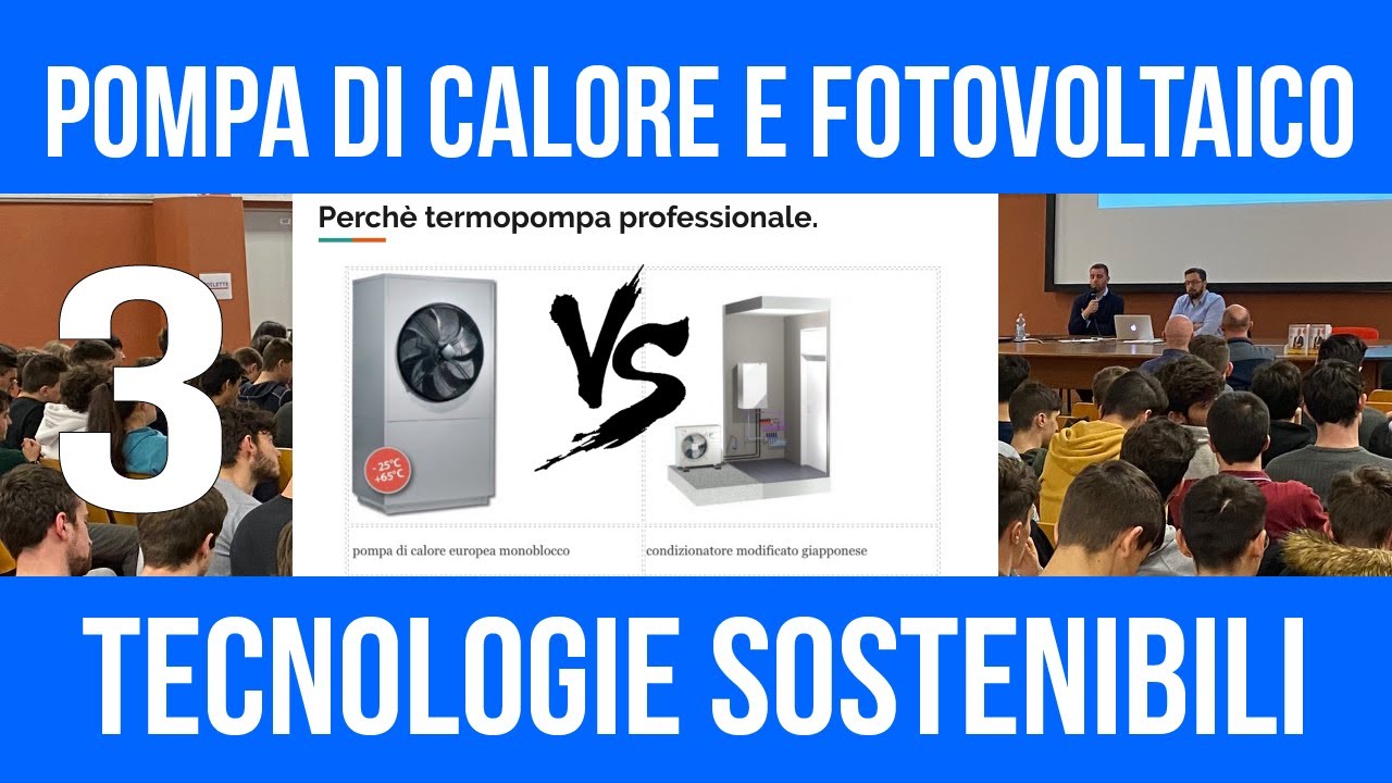🐜#3[WORKSHOP] Pompa di Calore e Fotovoltaico: perchè Termopompa Professionale.