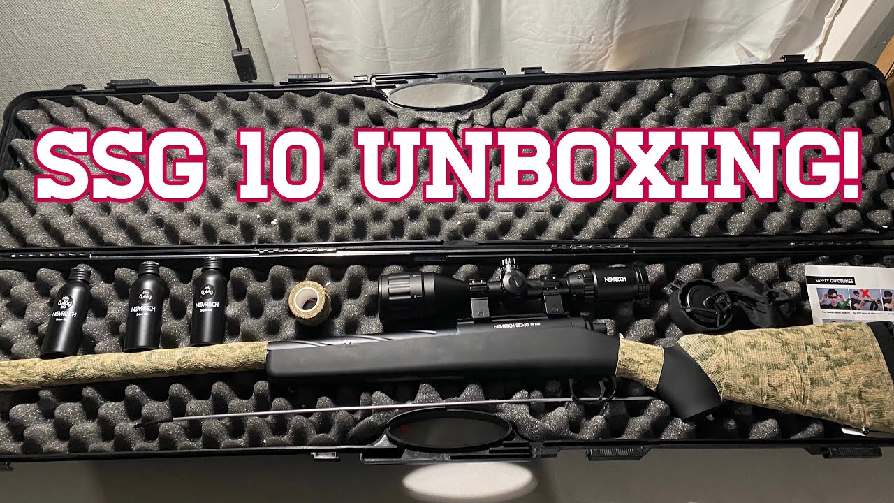 Novritsh SSG10 unboxing![best sniper on the market!