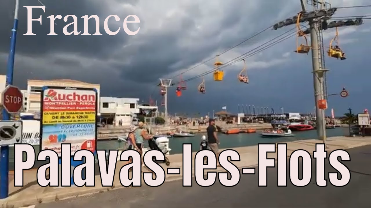 Palavas-les-Flots- drive - Driving- French region