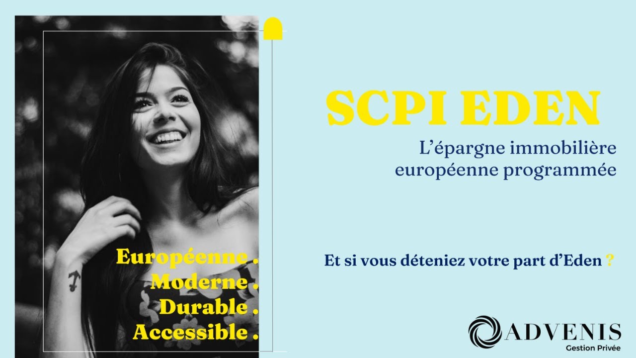 L’immobilier européen accessible dès 1 000 € : présentation de la SCPI Eden