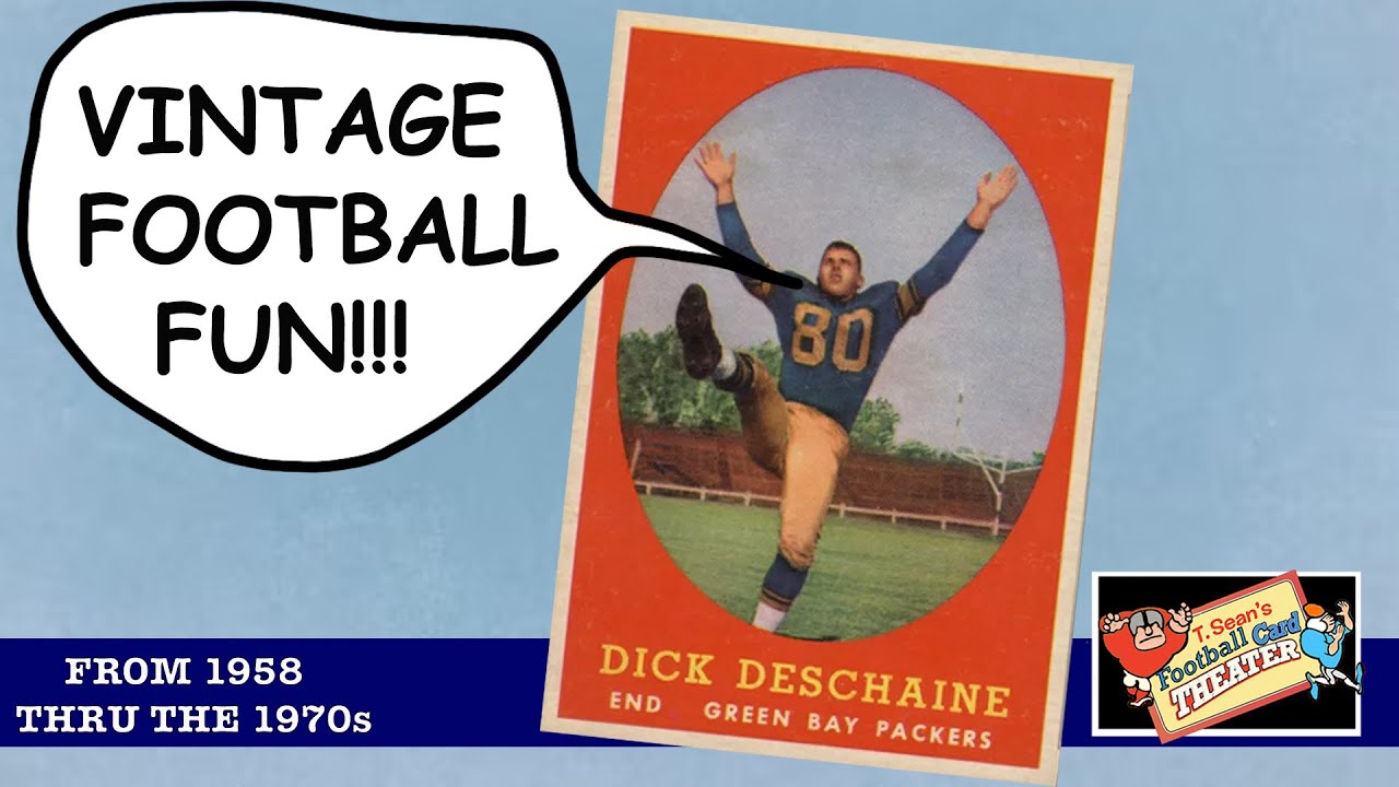 Vintage Football Card Fun: 1958-1972 | T. Sean's Football Card Theater