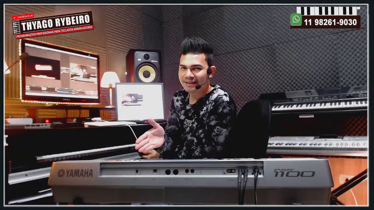 ✔️PSR1100 YAMAHA - SONS E RECURSOS (MOMENTO RETRÔ)