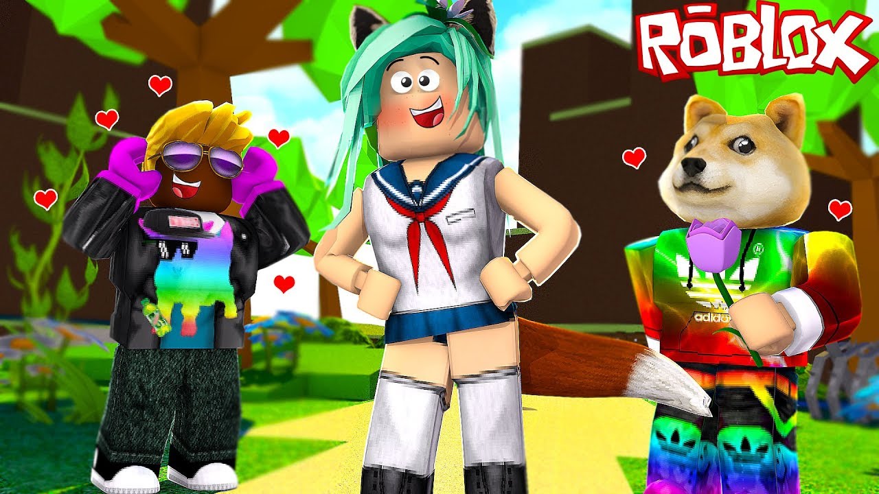 🙊 TRIANGULO AMOROSO 💖 | ROBLOX SCHOOL ROLEPLAY