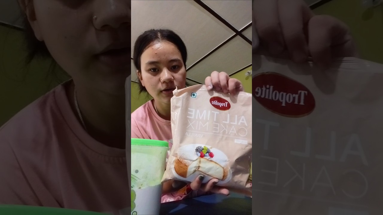 premix cake recipe 🤗 #shortvideo #baking #cake #premixrecipe