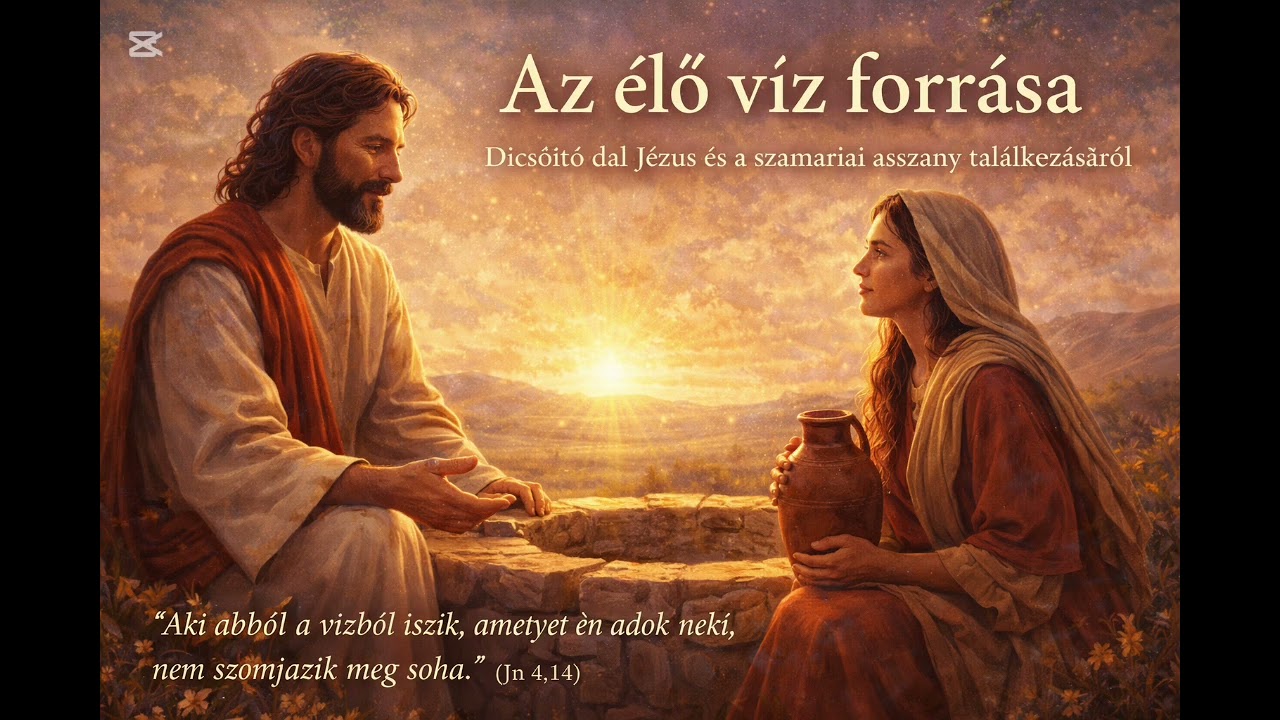 Az élő víz forrása | Dicsőítő dal Jézus és a szamariai asszony találkozásáról