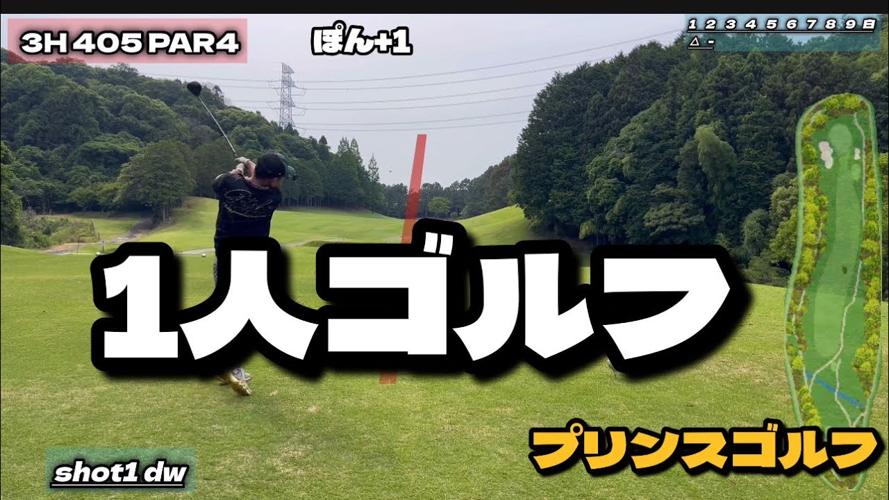 優雅な1人ゴルフで、色々と試す！試す！試す！プリンスゴルブ
