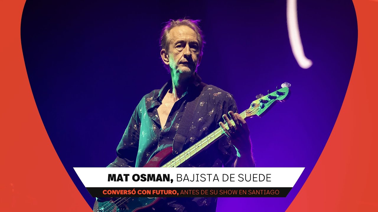 &iexcl;Antes de su show en Chile! Mat Osman de Suede convers&oacute; con Patricio Cuevas para Radio Futuro