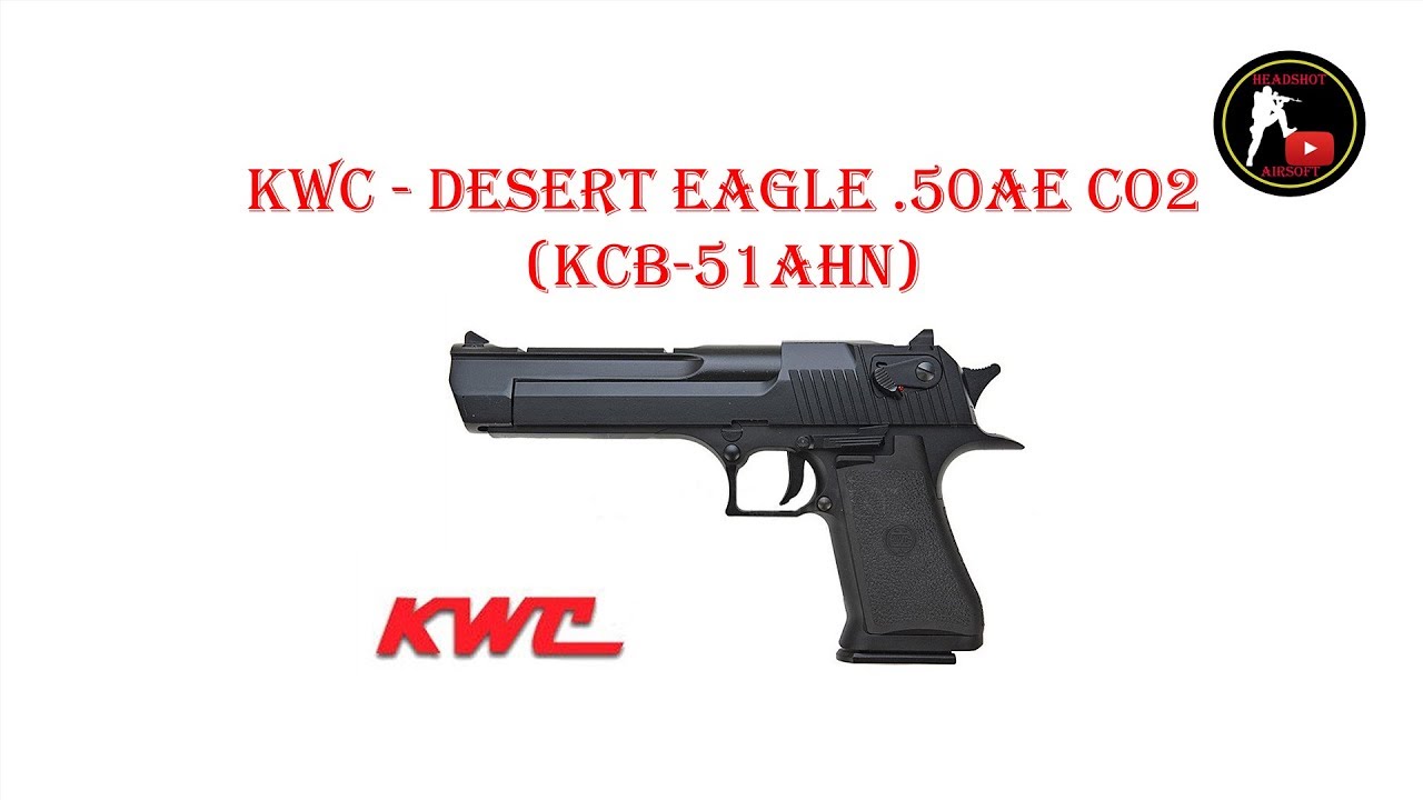[ОБЗОР] KWC - DESERT EAGLE .50AE KCB-51AHN GBB CO2 airsoft (страйкбол)