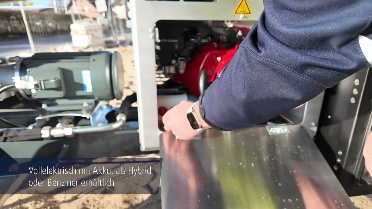 Effizienter Materialtransport auf der Baustelle mit dem Junior 24 💪