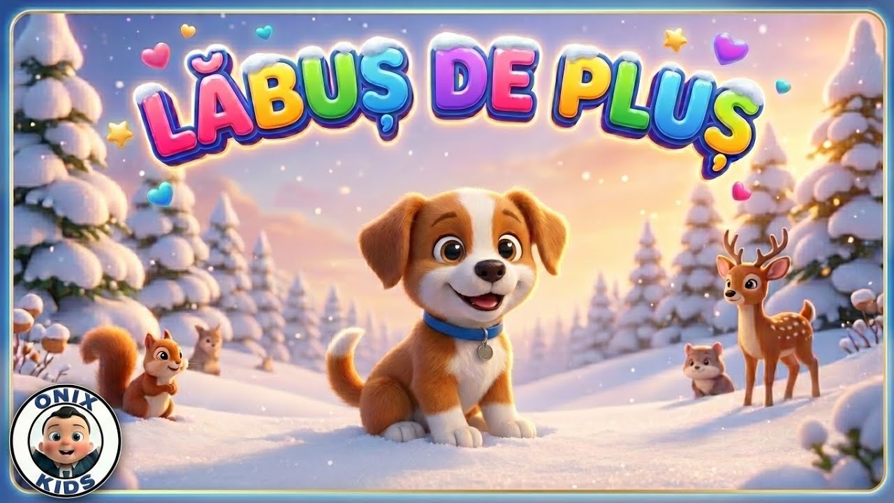 🐶 Labuș De Plus | Dragalașul Cateluși | C&acirc;ntec Vesel | Onix Kids Romania 🎵