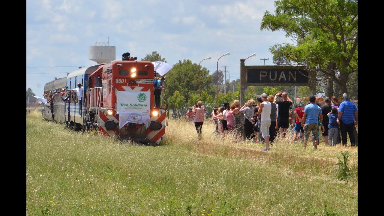 Tren Solidario en Puan -
