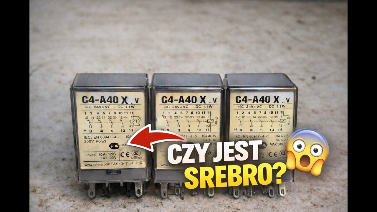 Przekaźniki – czy naprawdę znajdę w nich SREBRO?