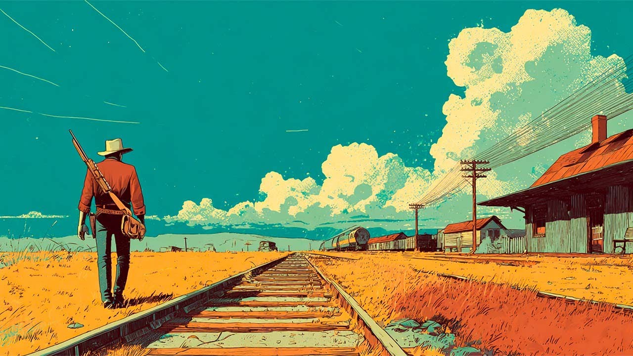 Last Cowboy & Blue Sky | Psychedelic Desert Western Rock