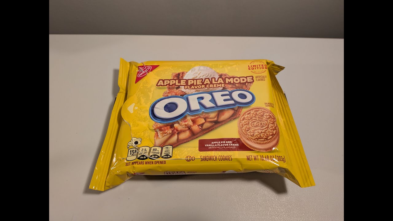 WOW! It's Weirdly Apple Pie! | Oreo Apple Pie a la Mode | Whispered ASMR Style First Try