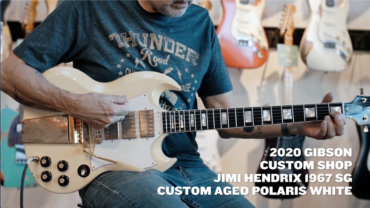 Today's Thunder Road Quick Riffs: 2020 Gibson Custom Shop Jimi Hendrix 1967 SG Custom