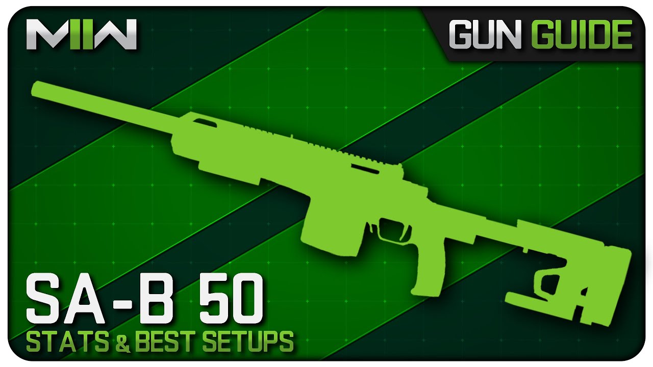 The SA-B 50 is the Quickscoping King in MWII! | Gun Guide Ep. 35