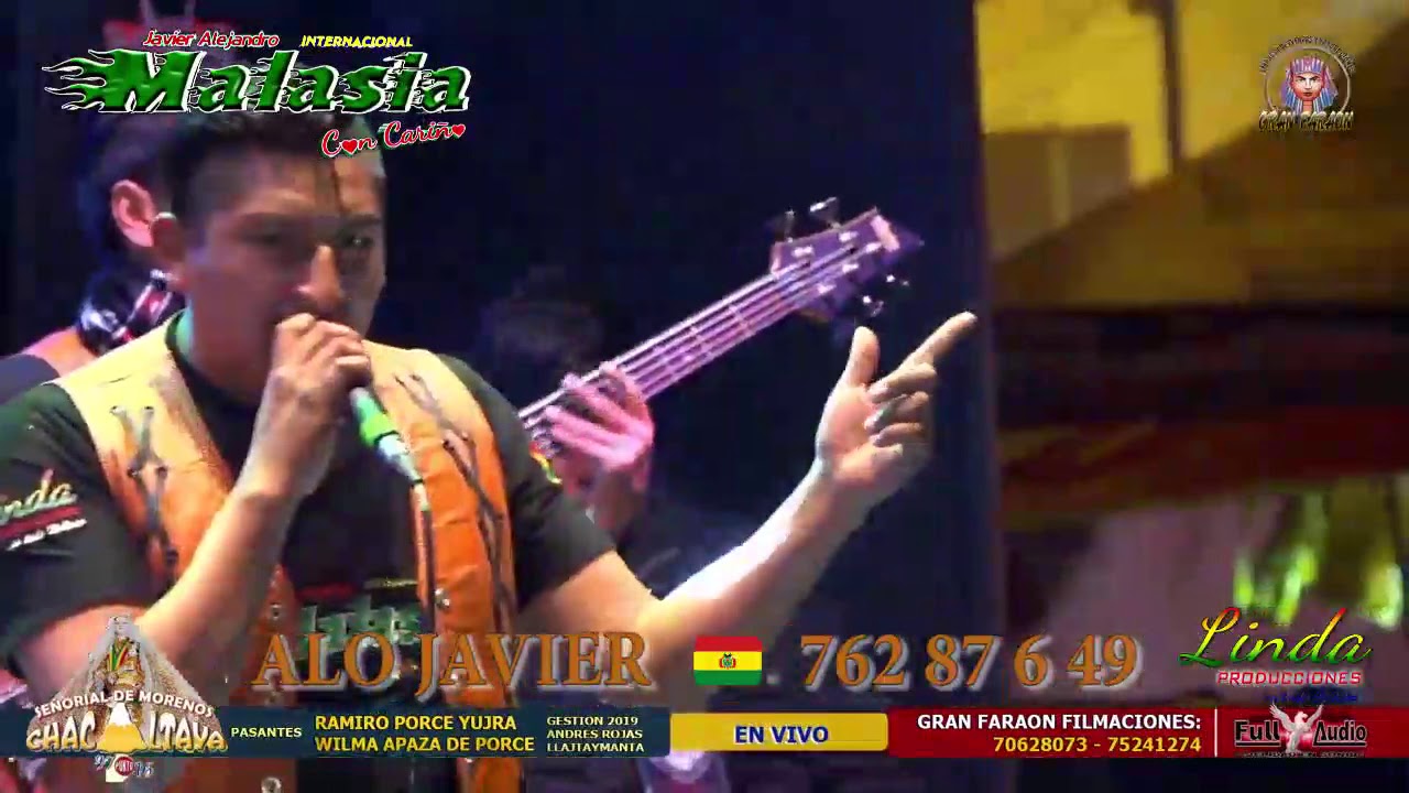 JAVIER ALEJANDRO Y SU GRUPO MALASIA CON CARI&Ntilde;O